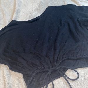 AE black Crop Top